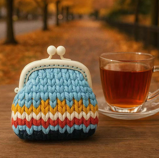 Knitted Mini Pouch