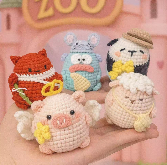 Little Knitted Animal Friends